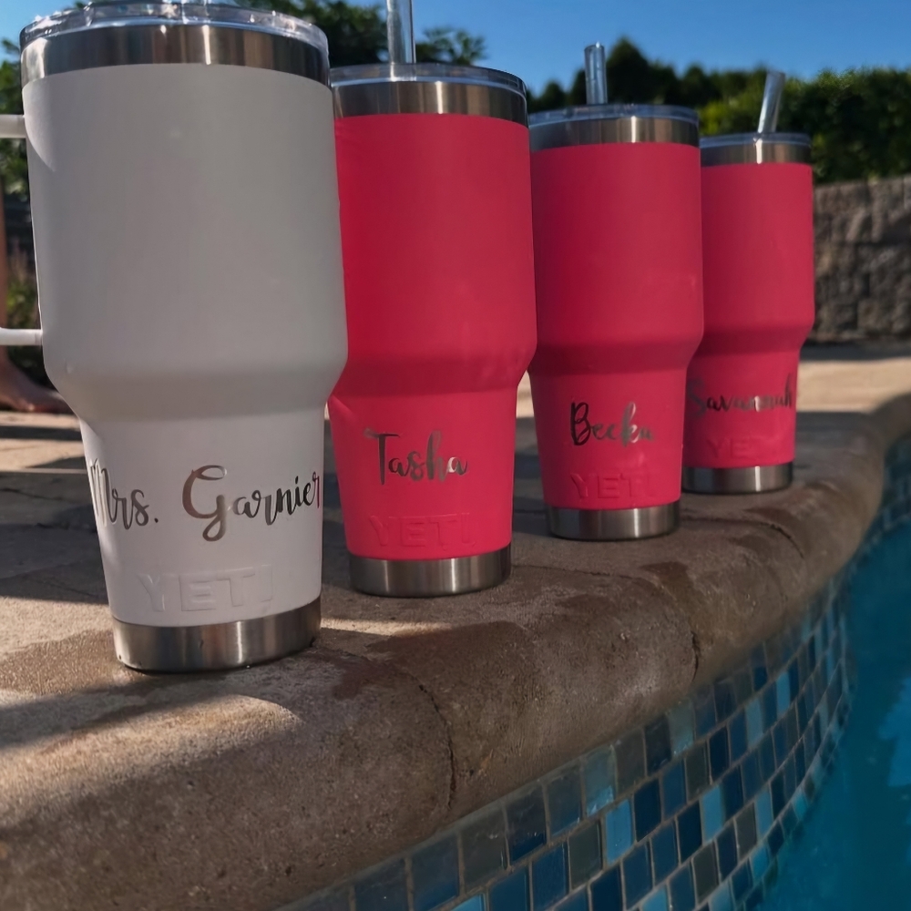 Engraved YETI Tumblers-30oz